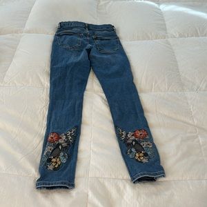 Topshop moto jeans.